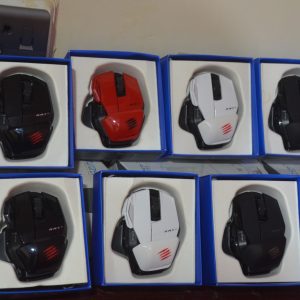 Mad Catz Office RAT M Wireless Gaming Mouse (Black, Red, White)