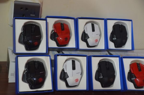 Mad Catz Office RAT M Wireless Gaming Mouse (Black, Red, White)