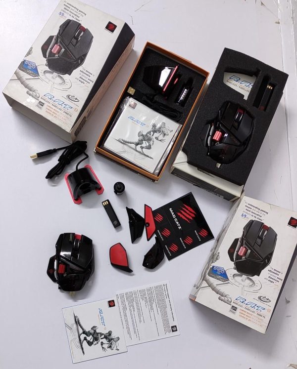 Mad Catz (R. A. T. ) RAT 9 Premium Mechanical Wireless Gaming Mouse - Image 2