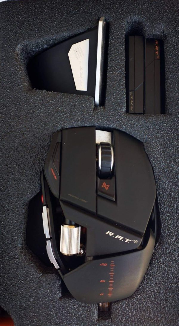 Mad Catz (R. A. T. ) RAT 9 Premium Mechanical Wireless Gaming Mouse - Image 3