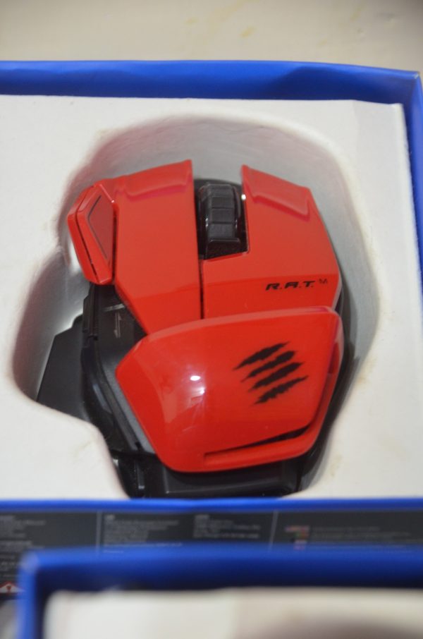 Mad Catz Office RAT M Wireless Gaming Mouse (Black, Red, White) - Image 5