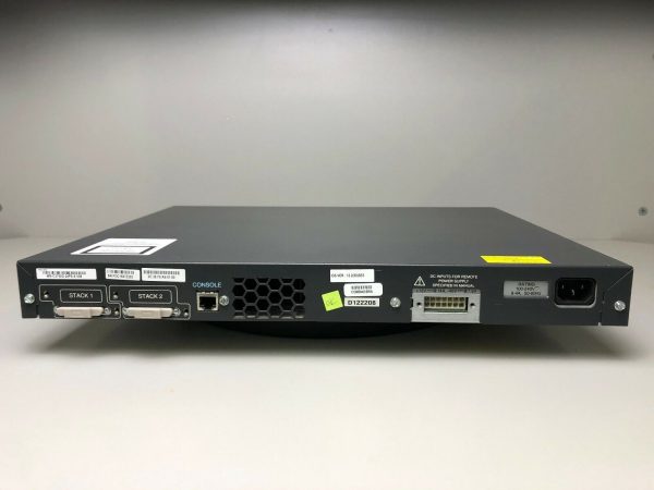 Cisco Catalyst 3750G WSC3750G24TE V05 24 Port Gigabit Network Switch - Image 3