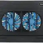 Amaze A512 Dual-Fan Laptop Cooling Pad (Black - Gray)