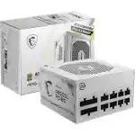 MSI MAG A850 850W 80 Plus Gold PCIE5 Gaming Power Supply - White