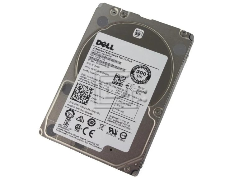 Dell ST300MM0008 300GB 10K RPM SAS Enterprise Hard Drive