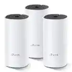 TP-Link Deco M4 Whole Home Mesh Wi-Fi System - Dual-Band AC1200 - 3 Pack - WiFi 5 - 2× Gigabit LAN/WAN, MU-MIMO