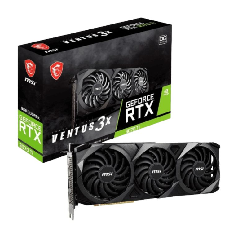 MSI RTX 3070 Ti 8GB GDRR6X 256-Bit OC Graphics Card (Used)