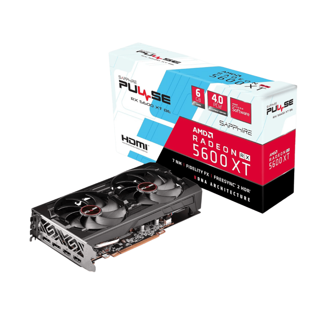 SAPPHIRE Radeon Pulse RX 5600 XT OC 6GB GDDR6 Graphics Card