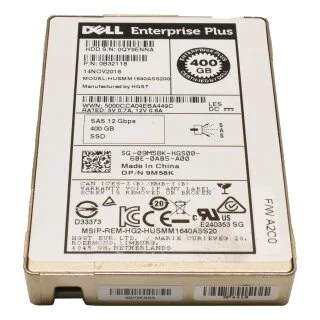Dell 9M58K/HUSMM1640ASS200 400GB 12G SAS 2.5″ Enterprise SSD