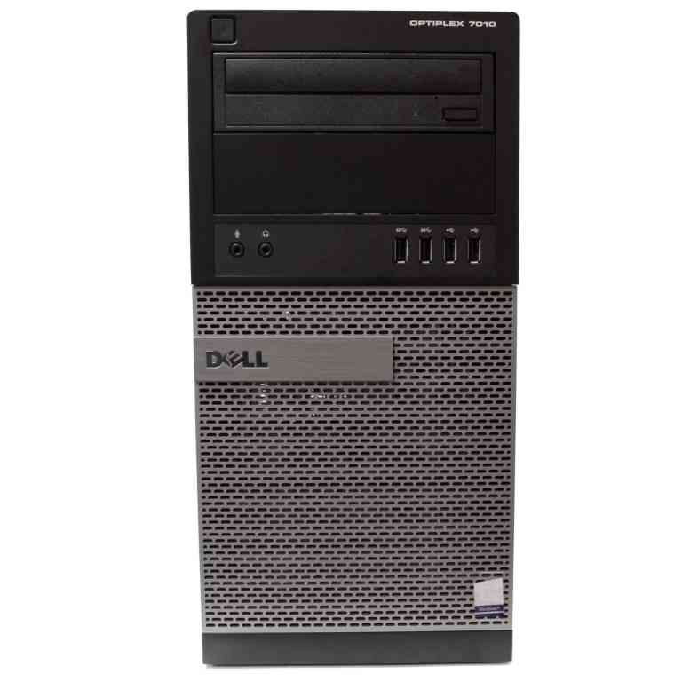 Dell OptiPlex 7010 Tower Desktop - Intel Core i5 (3rd Gen), 8 GB, 250GB HDD