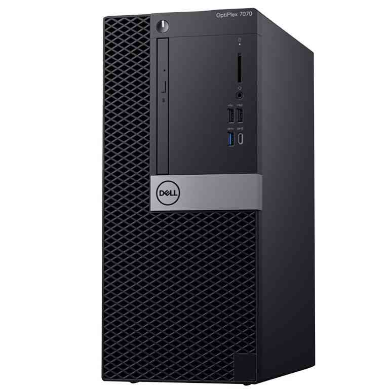 Dell OptiPlex 7070 Tower Desktop - Intel Core i7, 8 GB, 120GB NVMe SSD
