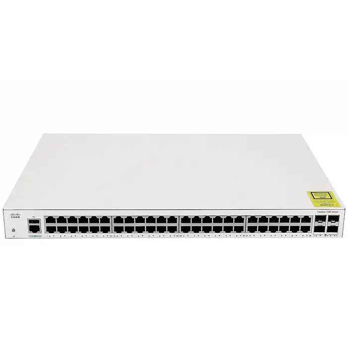 Cisco C1000-48T-4X-L Network Switch - 48x Gigabit Ethernet, 4x Gigabit SFP