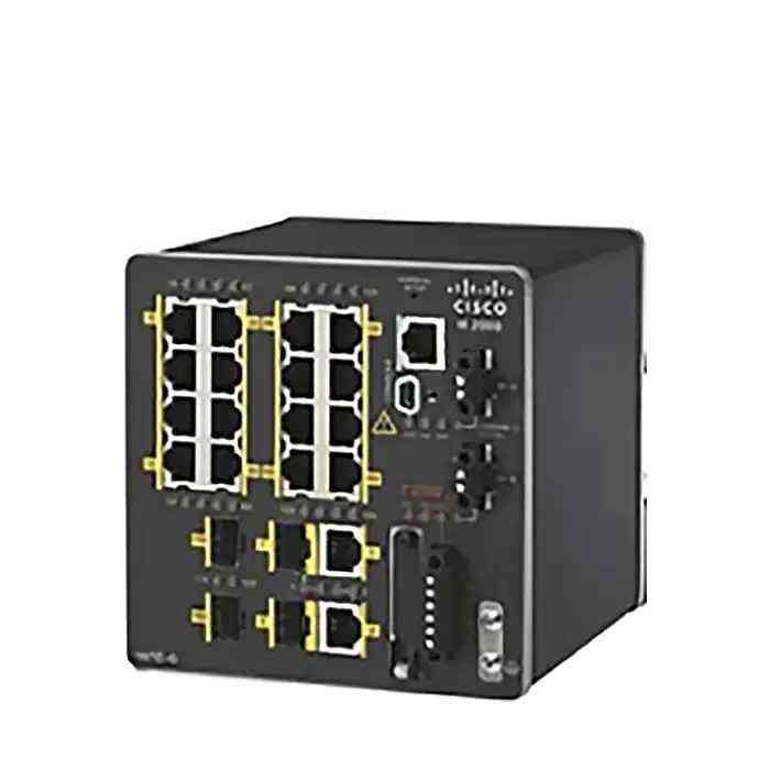 Cisco IE-2000-16TC-G-L Industrial Switch - 16 Gigabit Ethernet Ports, Fiber Uplinks