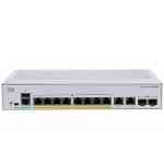 Cisco CBS350-8FP-2G Network Switch - 8x Gigabit PoE+, 2x SFP, 130W
