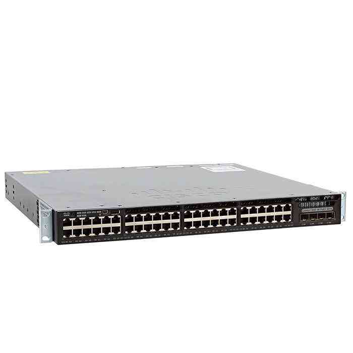 Cisco WS-C3650-48PS-E Network Switch - 48 Ports, Gigabit, PoE+