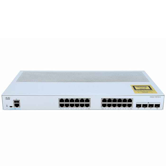 Cisco C1000-24T-4X-L Network Switch - 24x Gigabit Ethernet, 4x 10-Gigabit SFP+
