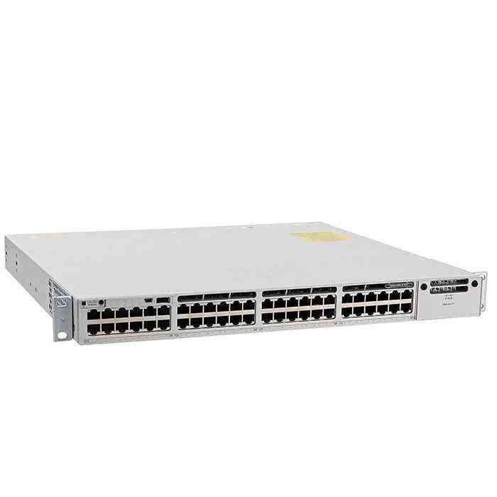 Cisco C9300-48P-E Network Switch - 48x Gigabit PoE+, 4x 1G/10G SFP+
