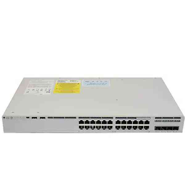 Cisco C9200L-24T-4X-A Network Switch - 24x Gigabit Ethernet, 4x 10G SFP+, PoE