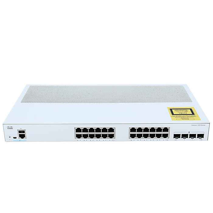 Cisco C1000-24T-4G-L Network Switch - 24x Gigabit Ethernet, 4x Gigabit Uplinks
