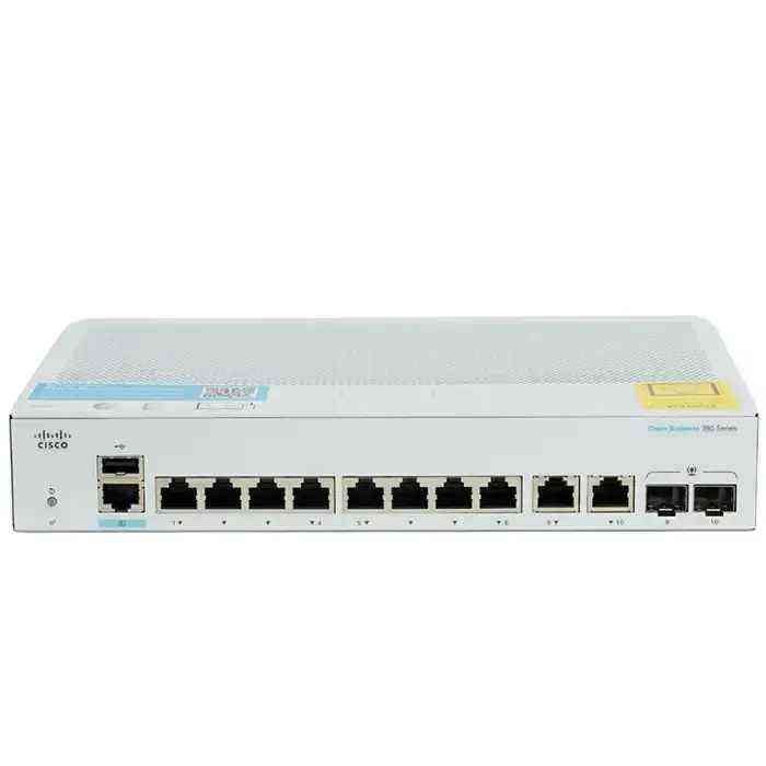Cisco CBS350-8T-E-2G Network Switch - 8 Ports, Gigabit, 2x SFP