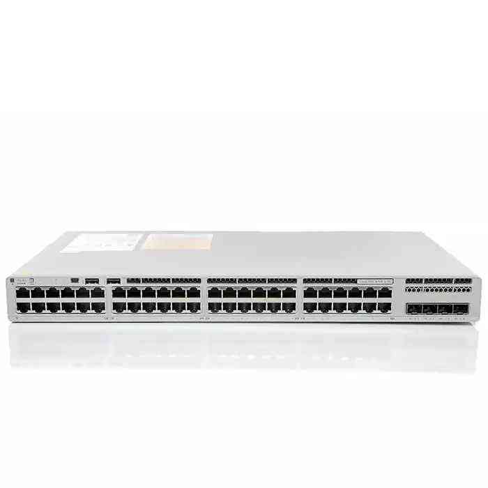 Cisco C9200L-48P-4X-A Network Switch - 48x PoE+ Ports, 4x 10G SFP+ Uplinks