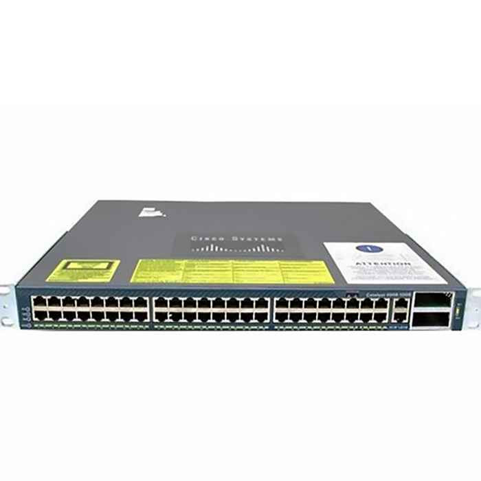Cisco WS-C4948-10GE Network Switch - 48x Gigabit Ethernet, 2x 10 Gigabit