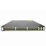 Cisco WS-C3750G-48PS-S Network Switch - 48 Ports, Gigabit Ethernet, PoE