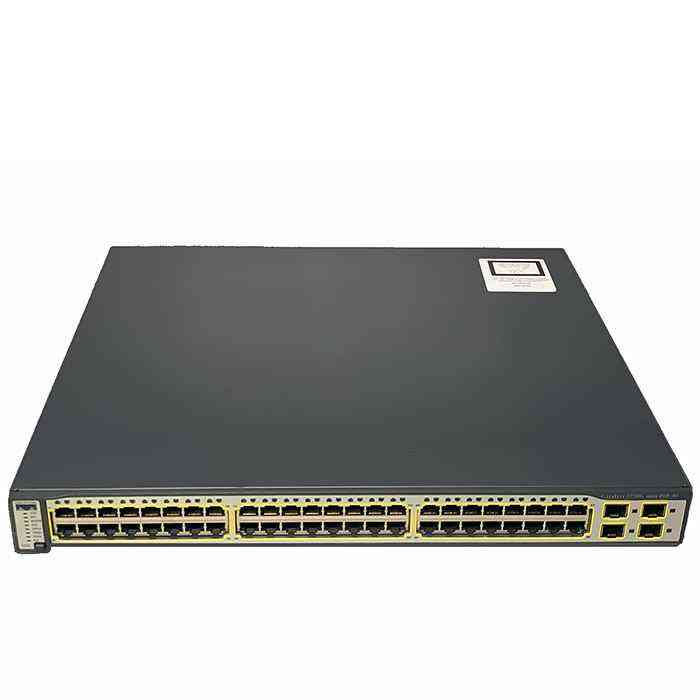 Cisco WS-C3750G-48TS-S Network Switch - 48 Ports, Gigabit, Layer 3
