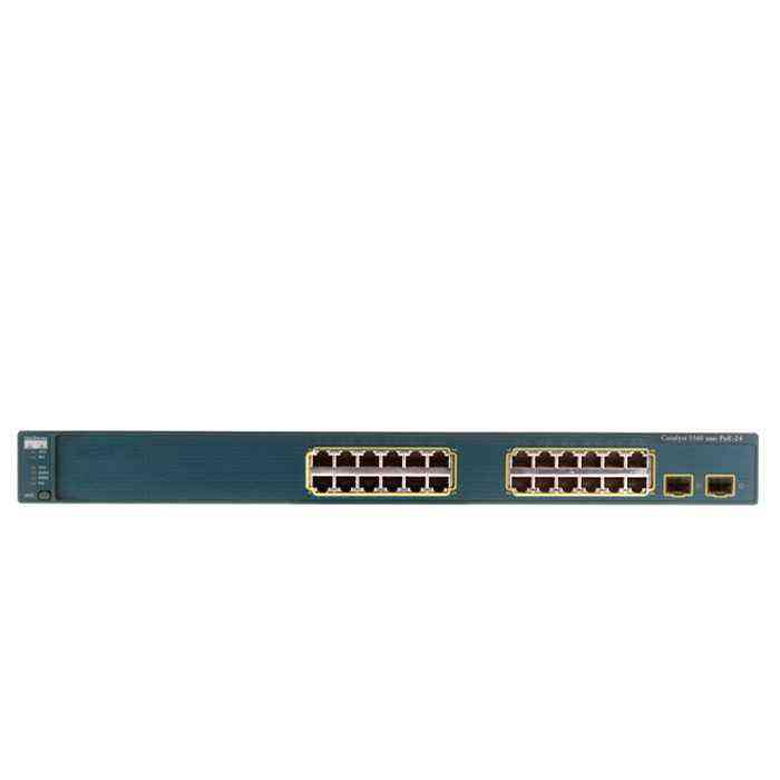 Cisco WS-C3560-24PS-S Network Switch - 24x Fast Ethernet, PoE, 2x SFP, Layer 3