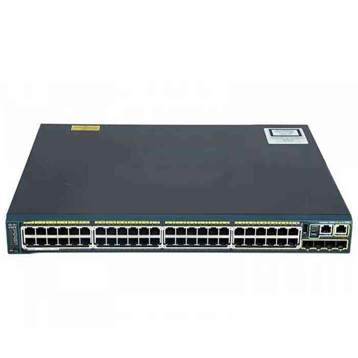Cisco WS-C2960S-48FPS-L Network Switch - 48x Gigabit PoE+, 4x SFP 1G Uplink