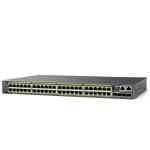 Cisco WS-C2960S-48TS-L Network Switch - 48x Gigabit Ethernet, 4x SFP 1G Uplink