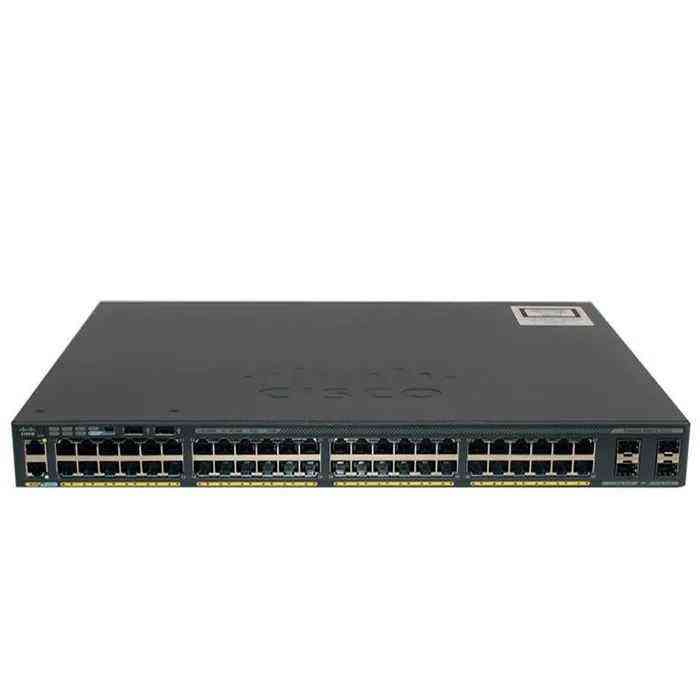 Cisco WS-C2960X-48LPS-L Network Switch - 48x Gigabit PoE, 4x SFP Uplinks