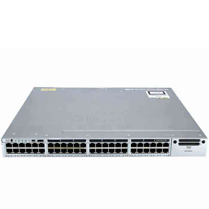 Cisco WS-C3850-48P-E Network Switch - 48 Ports, PoE+, StackWise-480
