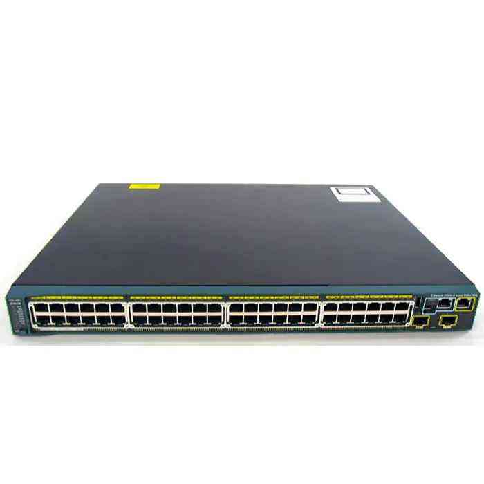Cisco WS-C2960S-48FPD-L Network Switch - 48x Gigabit PoE+, 2x 10G SFP+