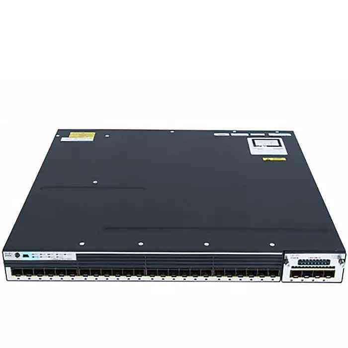 Cisco WS-C3750X-24S-S Network Switch - 24x Gigabit SFP