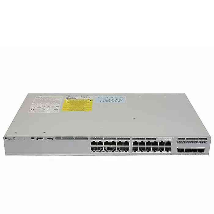Cisco C9200L-24P-4X-E Network Switch - 24x PoE, 4x 10G SFP+