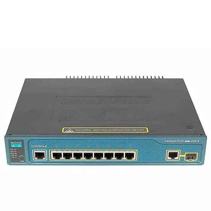 Cisco WS-C3560-8PC-S Network Switch - 8 Ports, Fast Ethernet, PoE