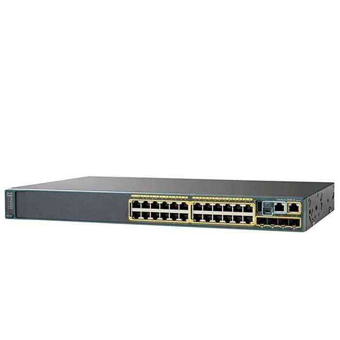 Cisco WS-C2960S-24TS-L Network Switch - 24 Ports, Gigabit Ethernet