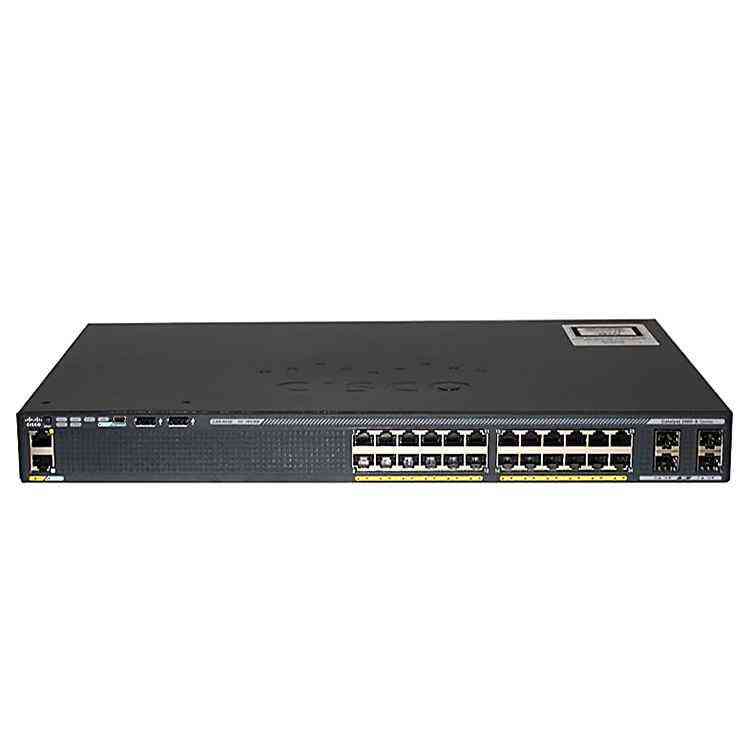 Cisco WS-C2960X-24TS-L Network Switch - 24 Ports, Gigabit Ethernet, Stackable