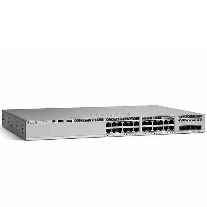 Cisco C9200L-24T-4G-E Network Switch - 24 Ports, 4x Gigabit Uplinks