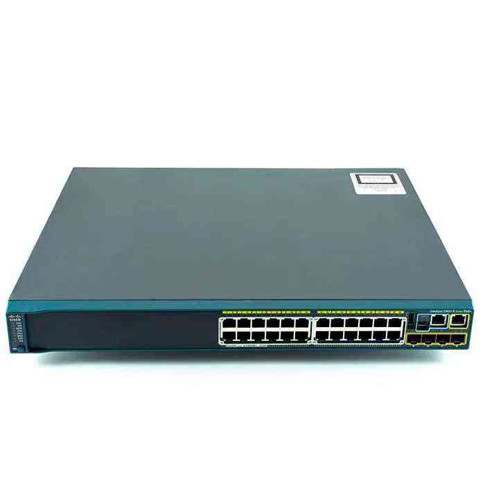 Cisco WS-C2960S-24PS-L Network Switch - 24 Ports, Gigabit Ethernet, PoE