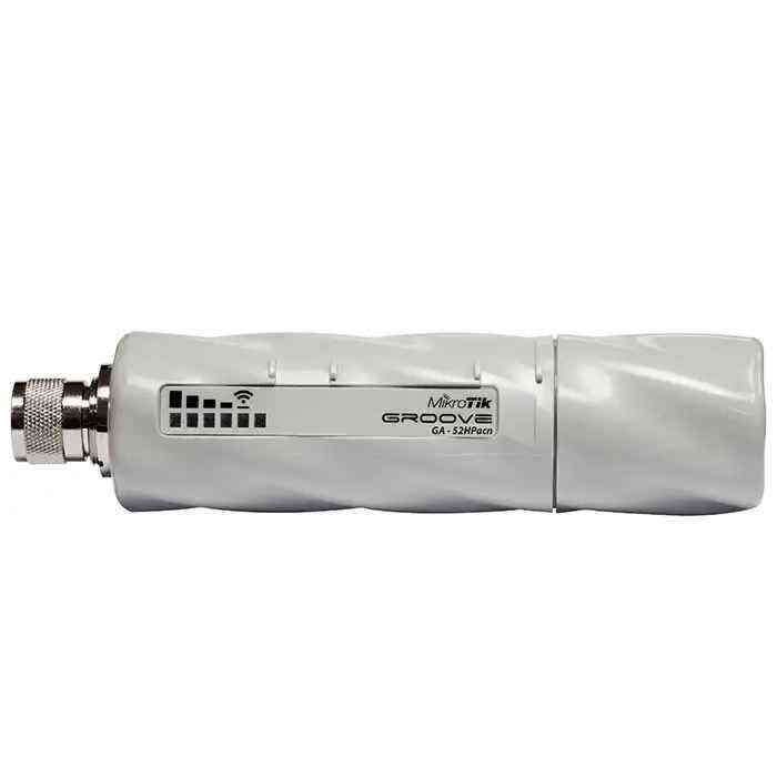 MikroTik RBGROOVEGA-52HPACN Outdoor Wireless Router - Dual-Band 802.11ac, Gigabit Ethernet, PoE