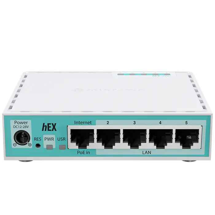 MikroTik E50UG hEX Refresh (2024 version) Router - 5x Gigabit Ethernet, USB 3.0
