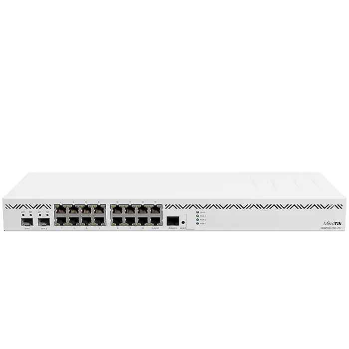 MikroTik CCR2004-16G-2S+ Cloud Core Router - 16x Gigabit Ethernet, 2x 10G SFP+