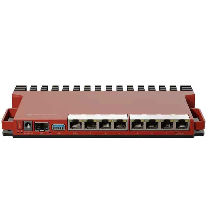 MikroTik L009UiGS-RM Router - 5x Gigabit Ethernet, USB 2.0, Rack-Mountable