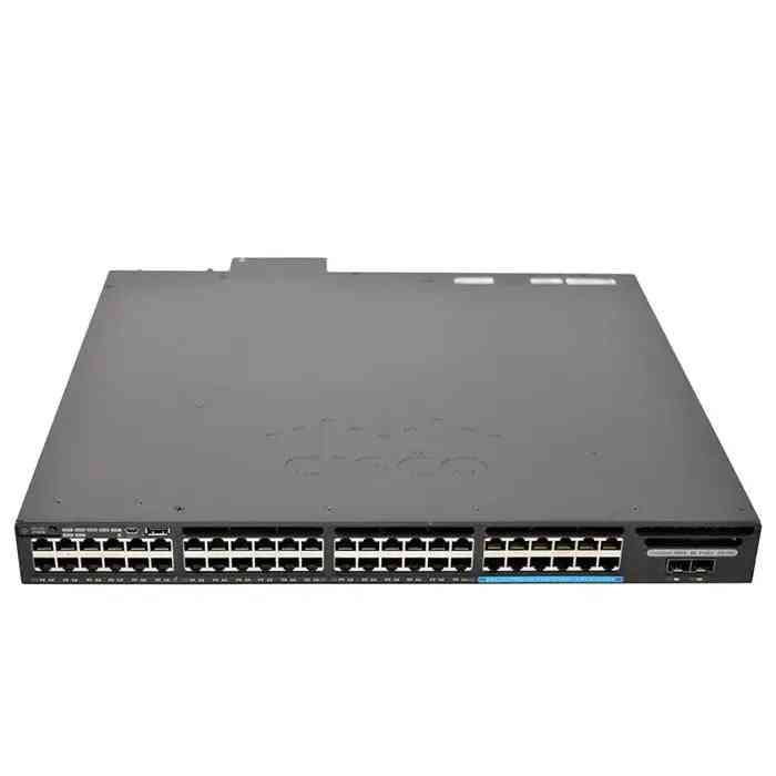 Cisco WS-C3650-12X48FD Network Switch - 12 10G SFP+, 48 1G/2.5G PoE+ Ports