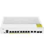 Cisco CBS350-8FP-E-2G Managed Switch - 8x Gigabit PoE+, 2x SFP, 130W PoE