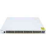 Cisco CBS350-48P-4G Managed Switch - 48x Gigabit PoE+ Ports, 4x SFP Uplinks, 370W PoE Budget