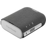 ViewSonic M1X Portable LED Projector with Smart Stand, Harman Kardon Speakers, Built-In Battery, H/V Keystone, 4 Corner Adjustment, Bluetooth, Wi-Fi, USB-C, Powered USB A