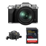 FUJIFILM X-T5 Mirrorless Camera with 16-80mm f/4 Lens and Basic Bundle